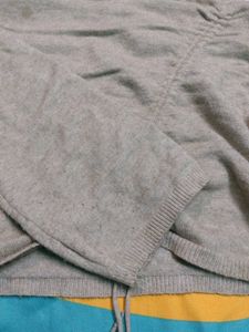 Beige Short Sleeve Top