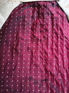 Tissue Colour Top And Skirt
