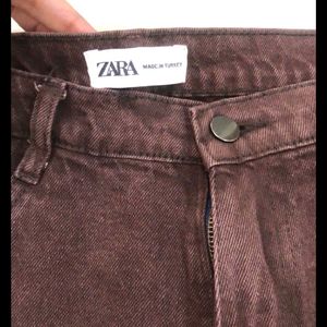 Zara Brown Cargo Pants