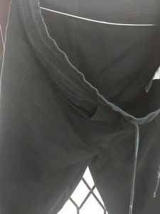 Black Joggers Size 36