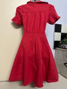 Pintrest Red Wrap Dress