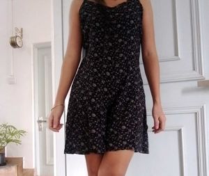 Floral Print Slip Dress