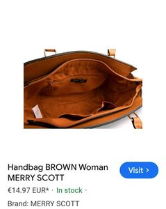 MERRY SCOTT HAND BAG