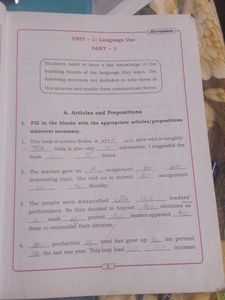 Streams English Workbook II PUC