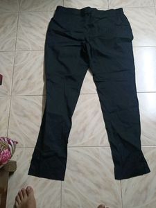 Cotton Black Pants