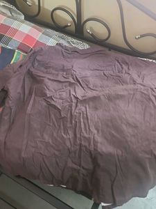 Brown Button-Down Jacket