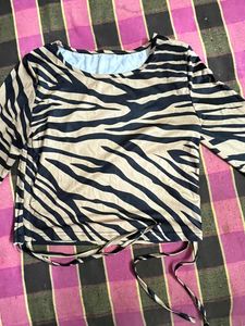 Cheetah Print Top