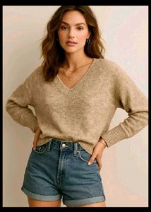 Beige Knit Sweater