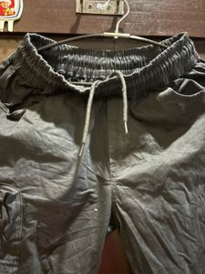 Vintage Style Cargo Pants Low Waist