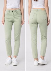 Light Green Slim Fit Jeans 👖 🪴