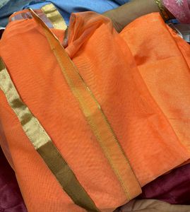 Coral Anarkali Dress Set