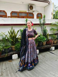 Floral Lehenga Choli Set