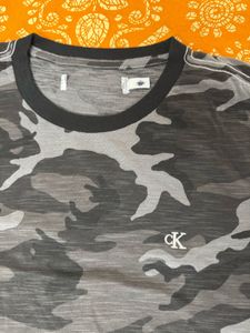 Camouflage Print Tee