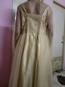 Golden Party Gown