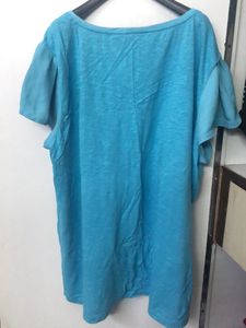 Long Blue Tshirt