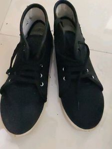 Black Canvas Shoes