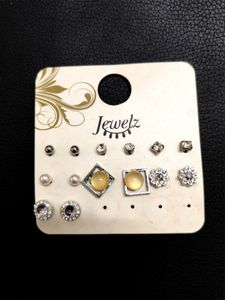 Earrings Set (7 Pairs)