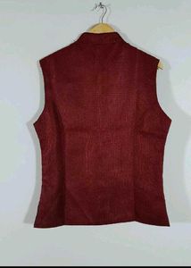 Men&#39;s Ethenic Half Blazer