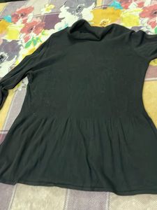 Black Long Sleeve Top
