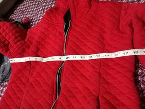 Red Winter Jacket Men/Women Both Can Wear