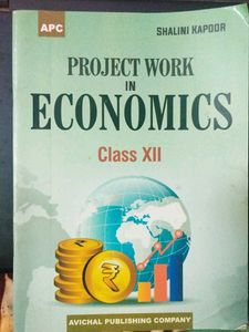 Economics Project Work Book For Class 12