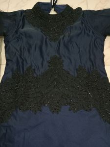 Neavy Blue Gown