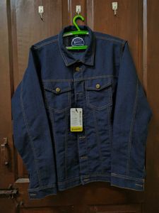 New Navy Denim Jacket