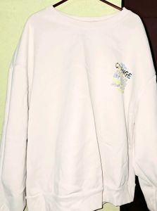 Printed Pullover Sweatshirt