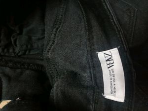 Zara Black Skinny Fit Jeans