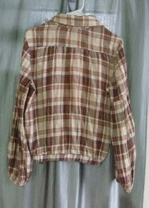 Check  Brown Shirt