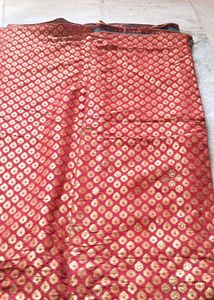 Elegant Brown Embroidered Sari
