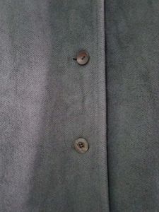 A line mauve overcoat