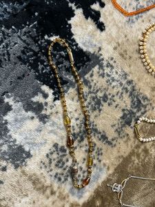 combo set Beaded Pendant Necklace