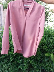 Nude Pink Formal Shirt/ Blouse
