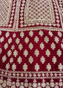 Beautiful Unstitched Lehenga With Blouse And Duppa