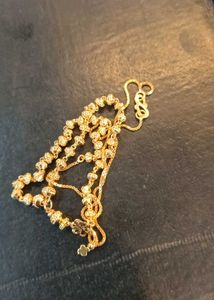 Gold-tone Floral Bracelet