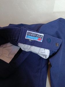 Kids Navy Blue School Pant