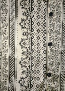 Patterned Button-Down Shirt