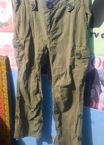 OLIVE GREEN CARGO PANT✨