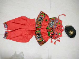 Boy Navratri Costume With Cap