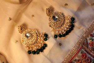Colorful Kundan Earrings