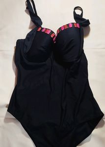 Black One-Piece Swimsuit