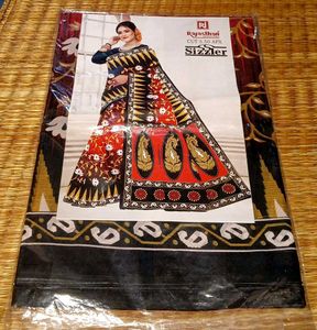 Floral &amp; Geometric Sizzler Fabric