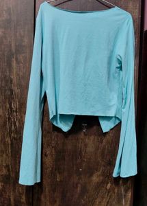 Full Sleeves Flare Top 🩵