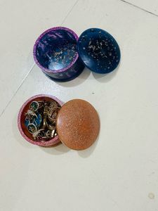 Resin  accessories Boxes (Set of 2)