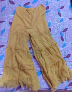 Frok Style Kurta With Gharara Set
