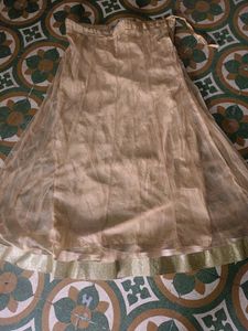 Women Party Wear 2 Layer Net Skirts😍