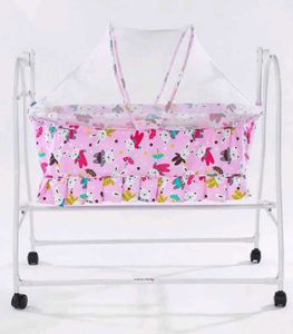 Baby Swing Cradle with  Mosquito Net 0-9 Months
