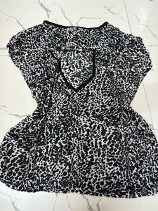 Animal Print Top