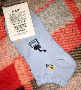 Toe Socks with Stripes